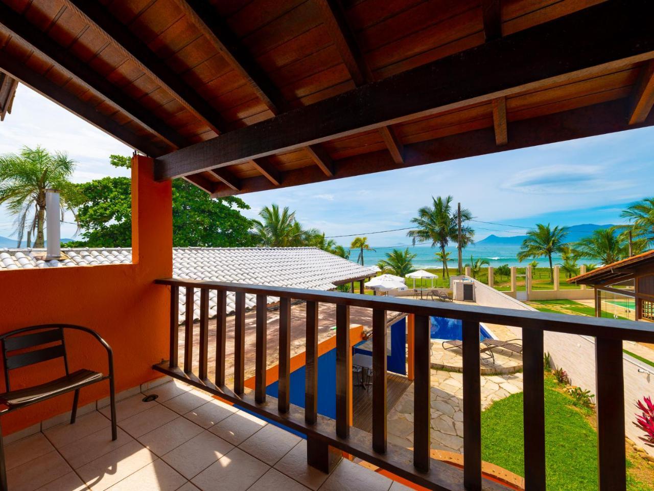 Pousada Pe Na Areia Caraguatatuba Ngoại thất bức ảnh