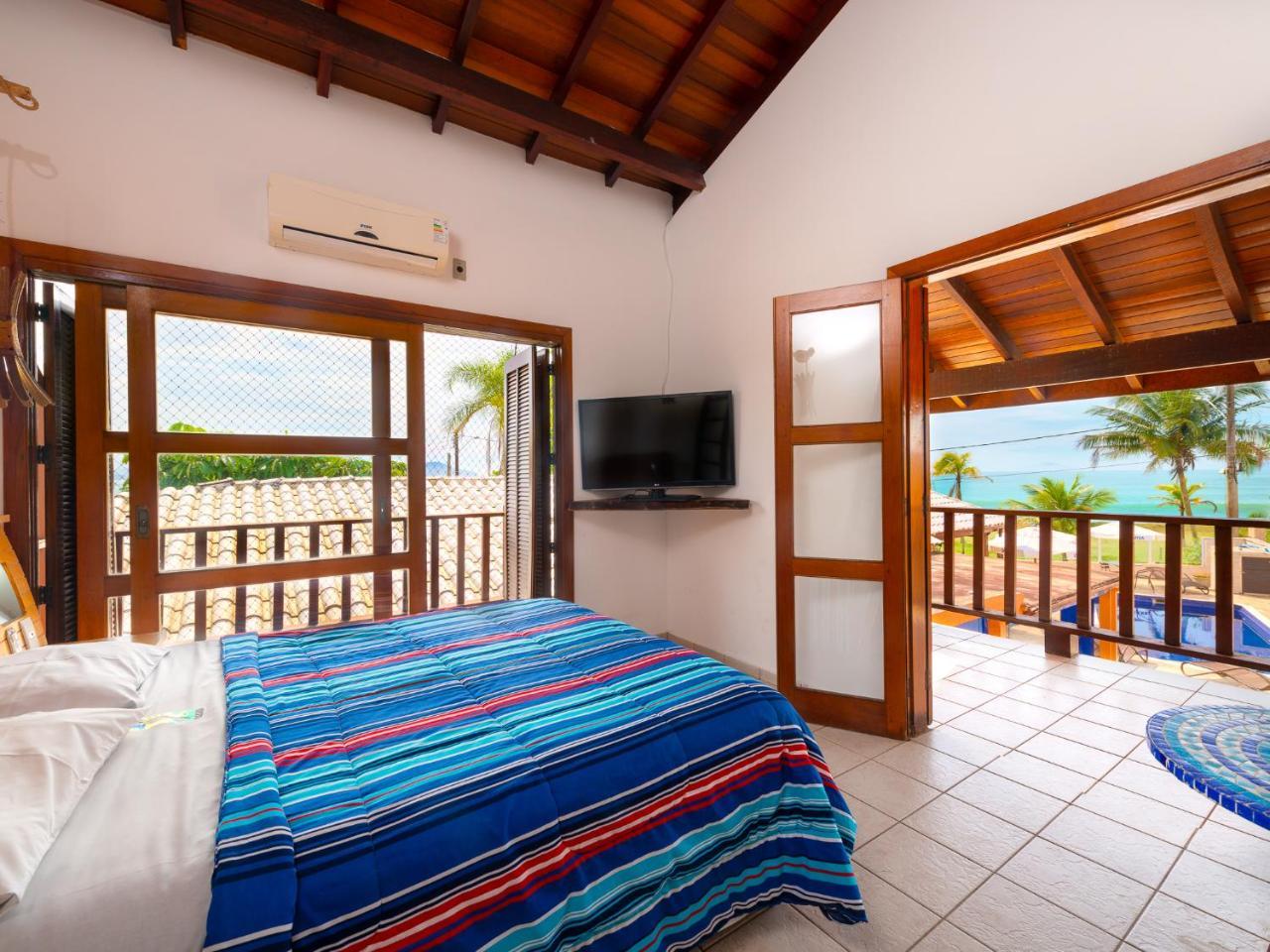 Pousada Pe Na Areia Caraguatatuba Ngoại thất bức ảnh