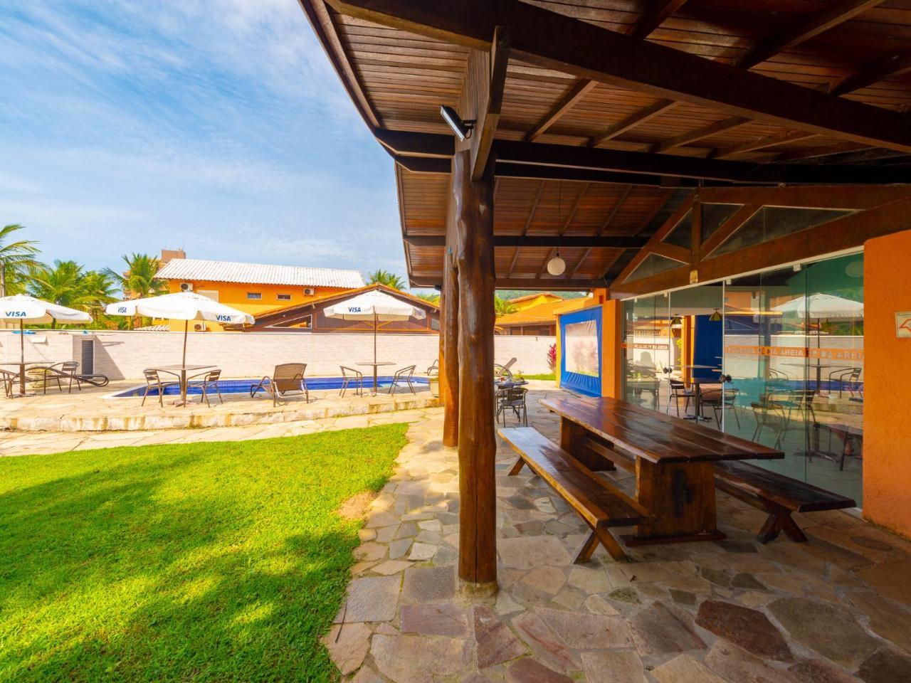 Pousada Pe Na Areia Caraguatatuba Ngoại thất bức ảnh