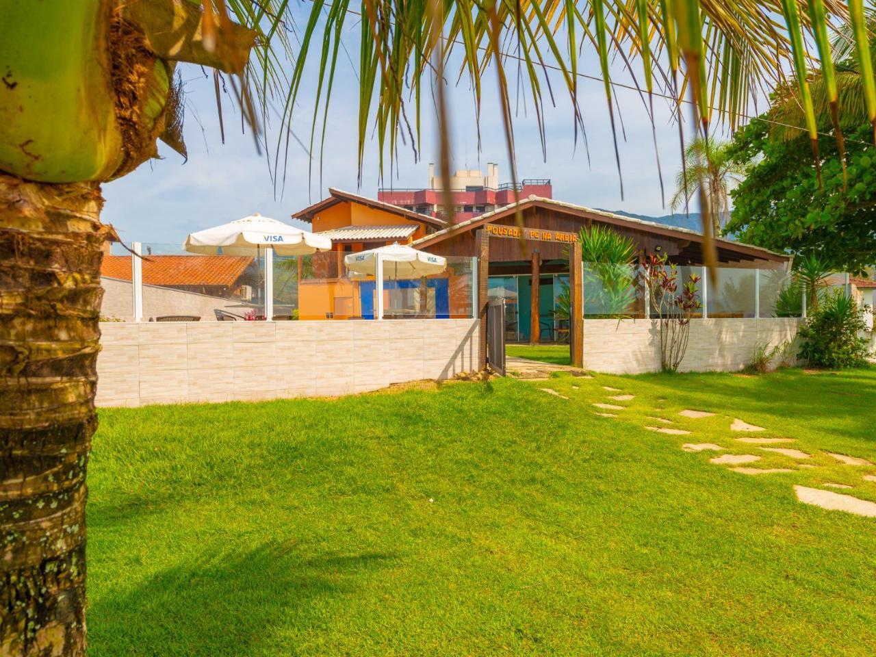 Pousada Pe Na Areia Caraguatatuba Ngoại thất bức ảnh