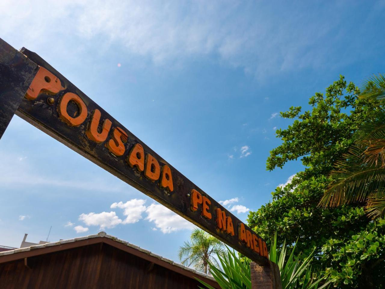 Pousada Pe Na Areia Caraguatatuba Ngoại thất bức ảnh