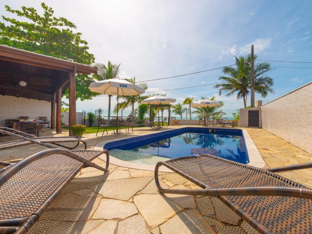 Pousada Pe Na Areia Caraguatatuba Ngoại thất bức ảnh