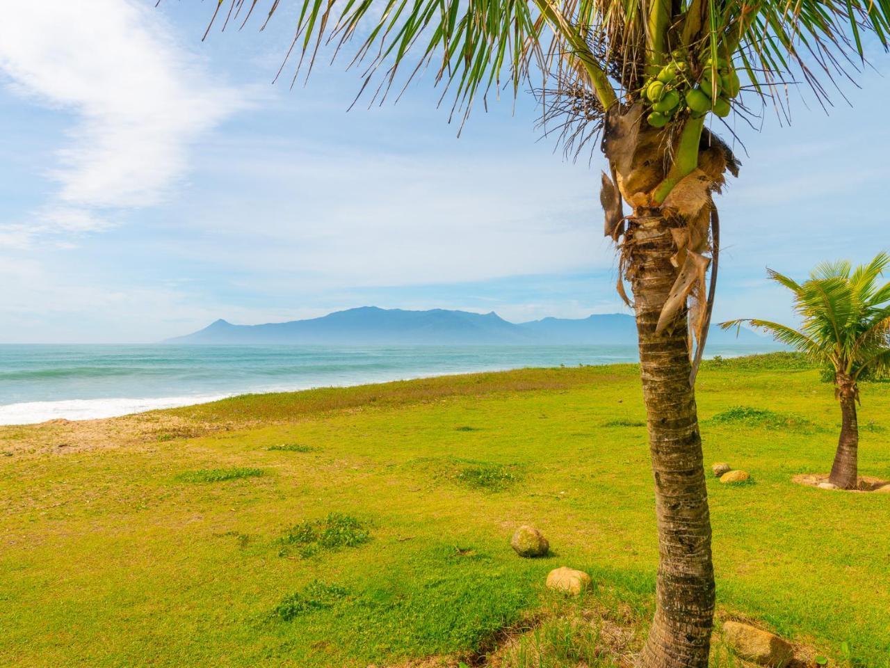 Pousada Pe Na Areia Caraguatatuba Ngoại thất bức ảnh