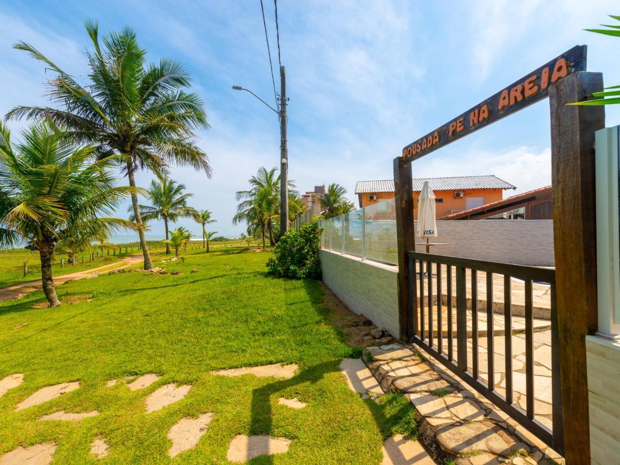Pousada Pe Na Areia Caraguatatuba Ngoại thất bức ảnh